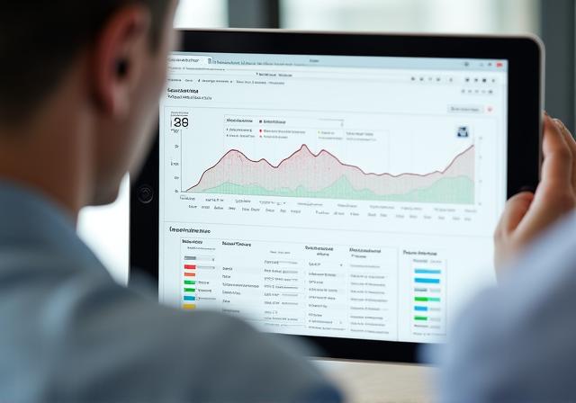 Infographic showing real-time sentiment analysis tracking